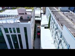 Truck parts bound for Zambia are fully prepared for shipment.